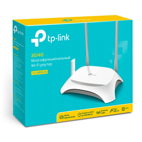 Маршрутизатор TP-Link TL-WR842N White - фото 4