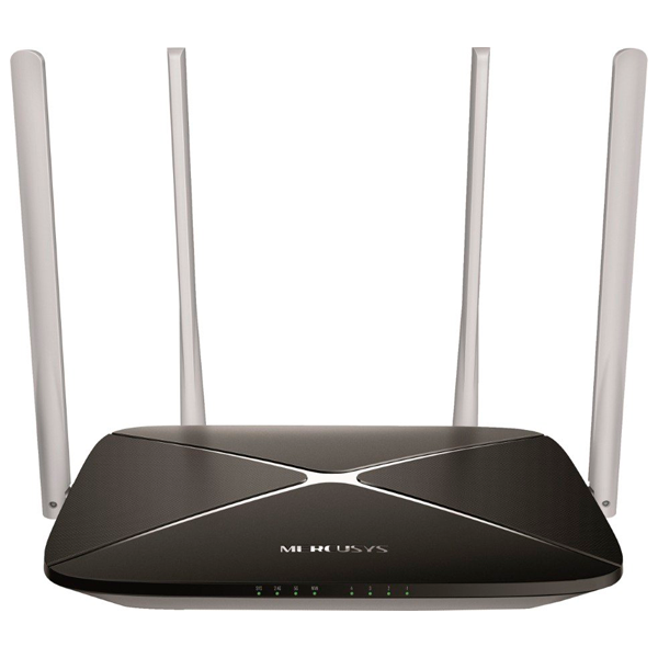 Маршрутизатор Mercusys AC12 черный