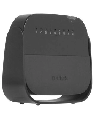 Модем D-Link DSL-2640U/R1A черный