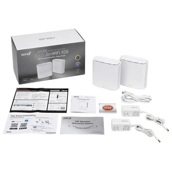 Asus маршрутизаторы XD6 W-2-PK ақ - фото 2