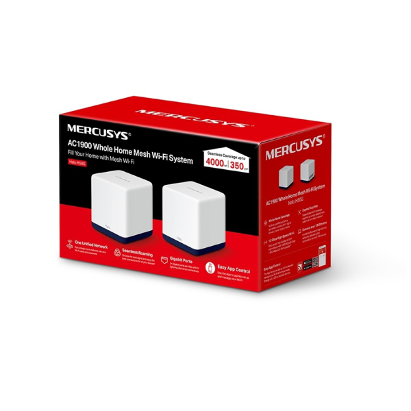 Беспроводная MESH-система Mercusys Halo H50G 2-pack белая - фото 3
