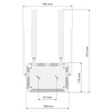 Keenetic сымсыз маршрутизаторы Explorer 4G KN-4910 Wi-Fi 5 - фото 9