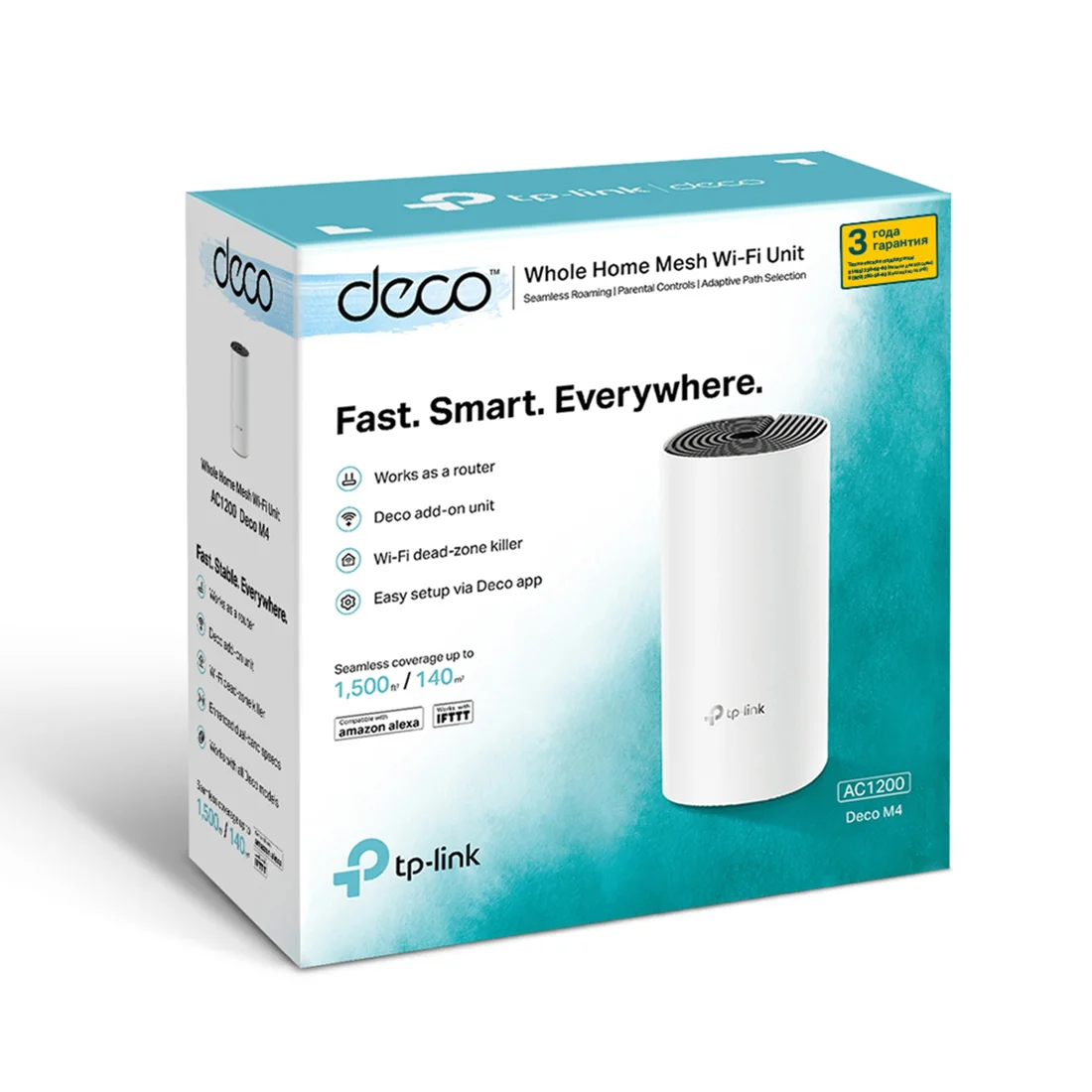 Маршрутизатор TP-Link Deco M4(1-pack) Deco M4(1-Pack) AC1200 - фото 5