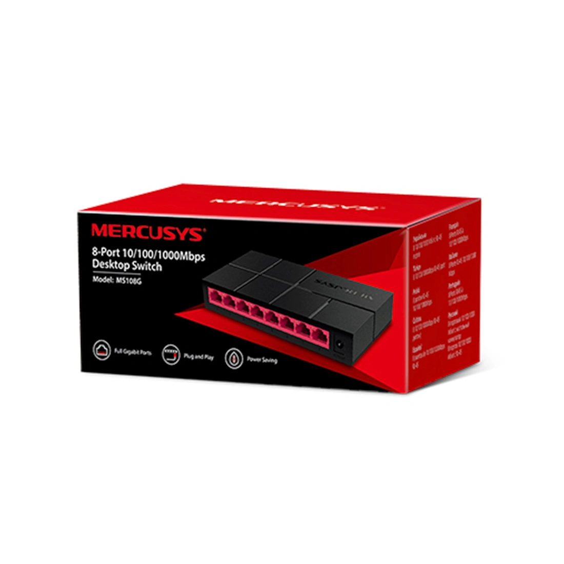 Коммутатор Mercusys MS108G MS108G - фото 6