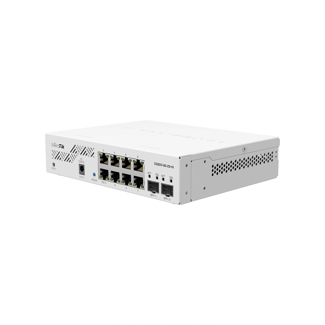 Коммутатор MikroTik CSS610-8G-2S+IN CSS610-8G-2S+IN