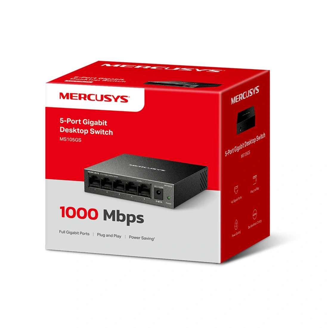 Коммутатор Mercusys MS105GS MS105GS - фото 5