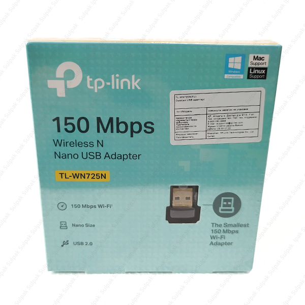 TP-Link адаптері TL-WN725N Nano Wi-Fi