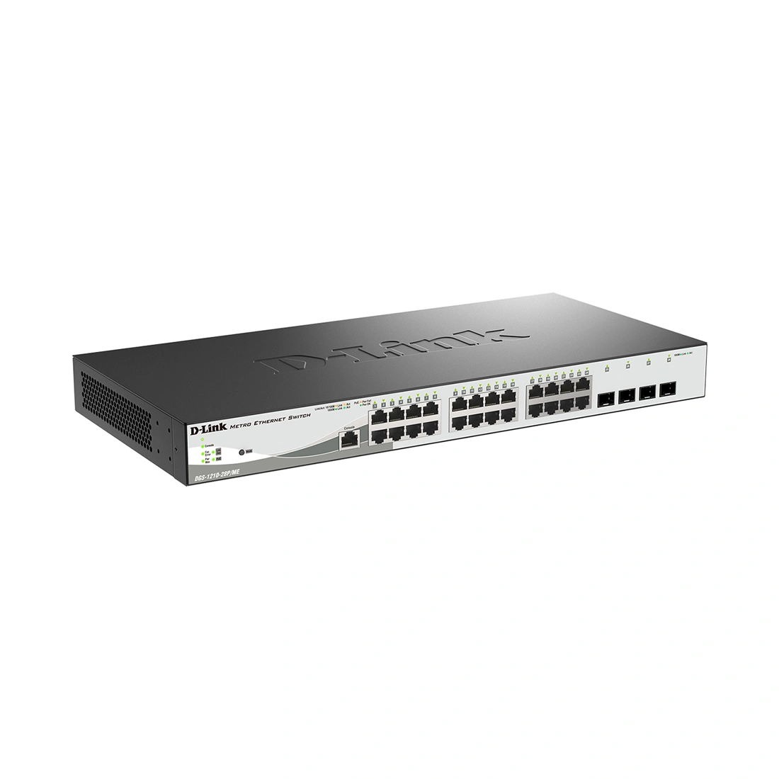 Коммутатор D-Link DGS-1210-28P/ME/B2A DGS-1210-28P/ME/B2A - фото 5