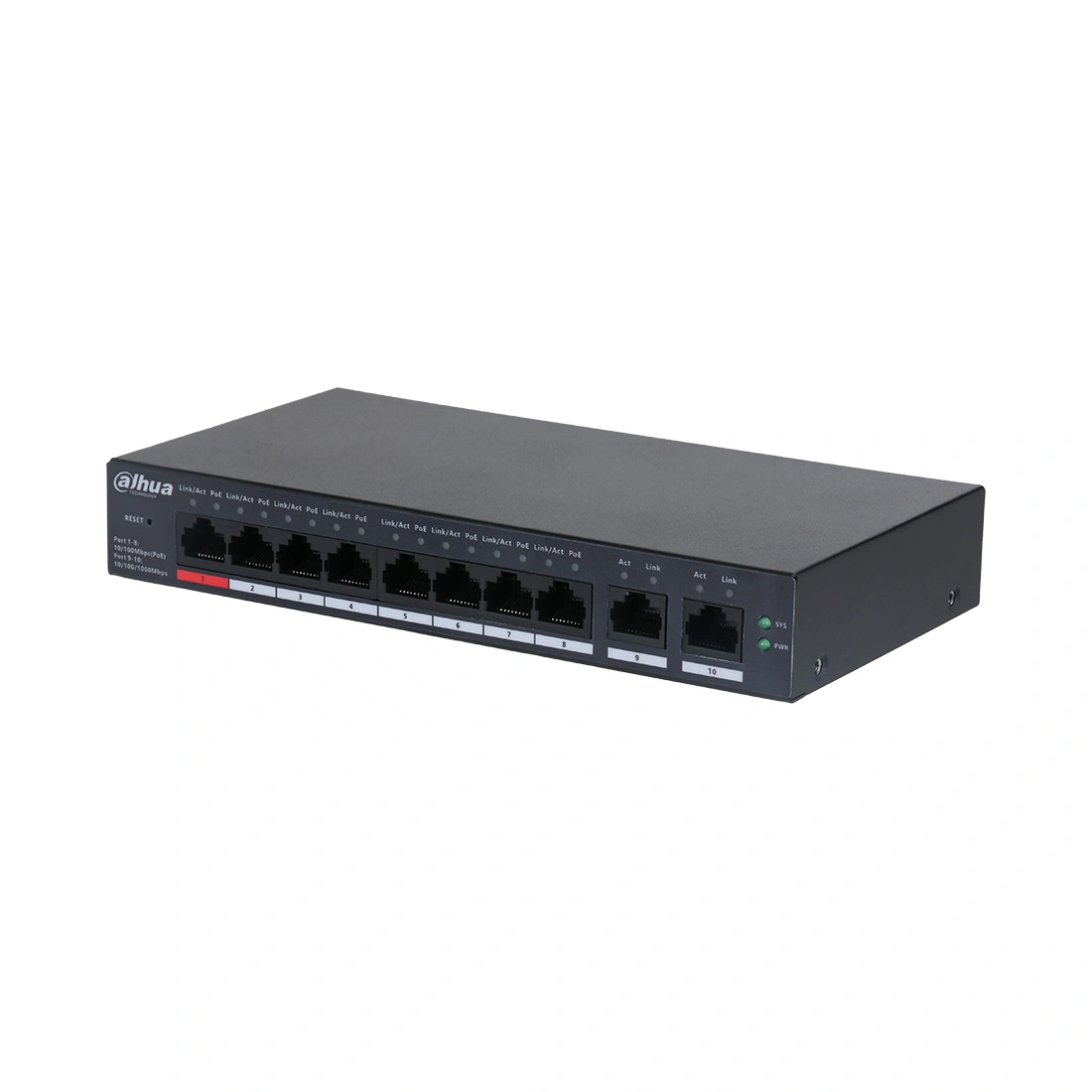 Коммутатор Dahua DH-CS4010-8ET-110 DH-CS4010-8ET-110 - фото 2