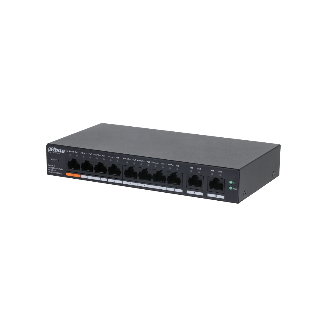 Коммутатор Dahua DH-CS4010-8ET-60 DH-CS4010-8ET-60