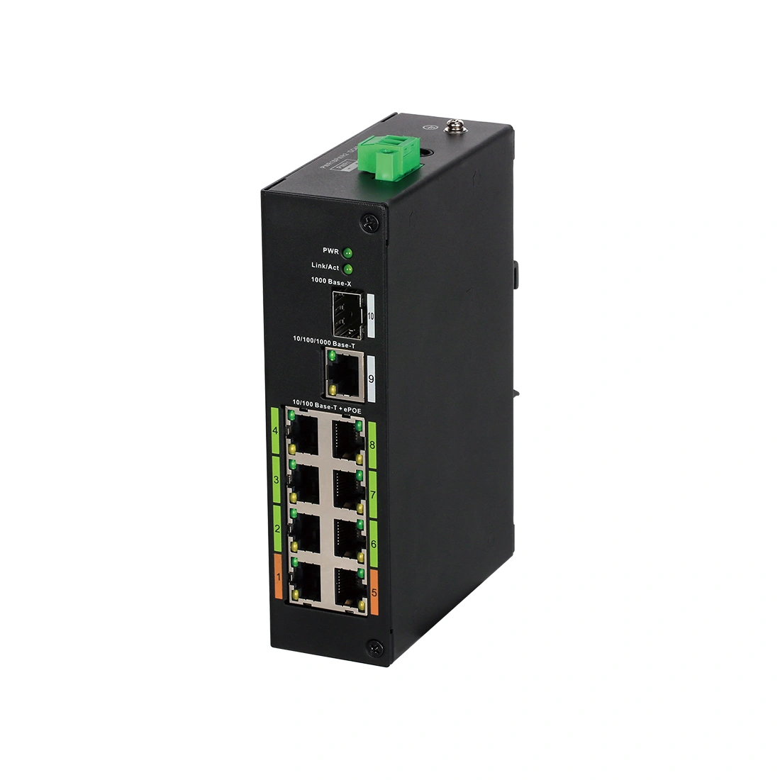 Коммутатор Dahua DH-LR2110-8ET-120  - фото 2