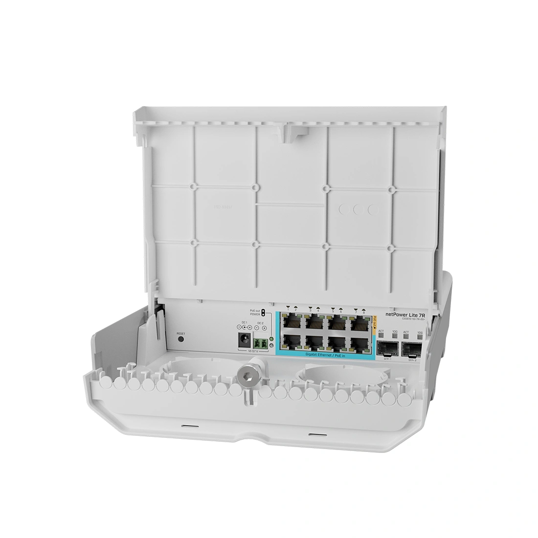 Коммутатор MikroTik CSS610-1Gi-7R-2S+OUT  - фото 3