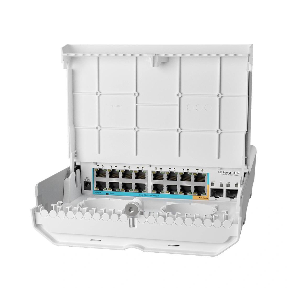 Коммутатор MikroTik CRS318-1Fi-15Fr-2S-OUT  - фото 4