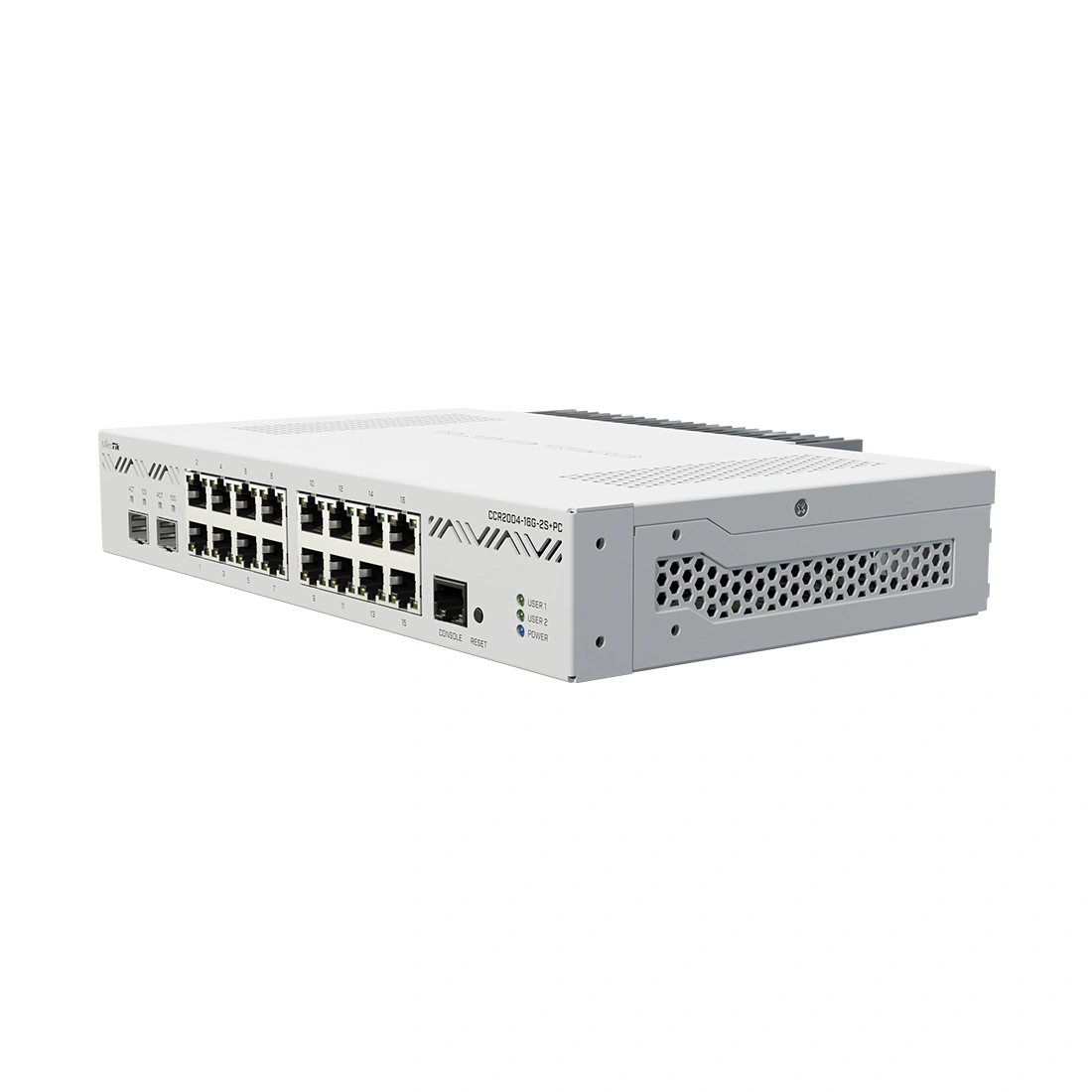 Маршрутизатор MikroTik CCR2004-16G-2S+PC 