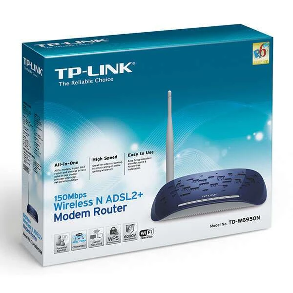Модем TP-Link TD-W8950N - фото 5