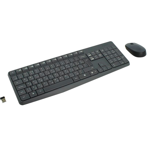 Комплект беспроводной Клавиатура + Мышь Logitech MK235
