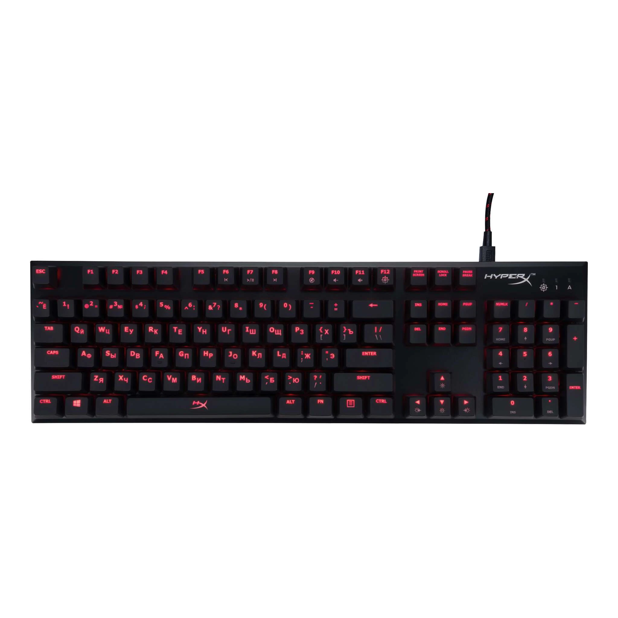Игровая проводная клавиатура HyperX Alloy FPS (Cherry MX Red)