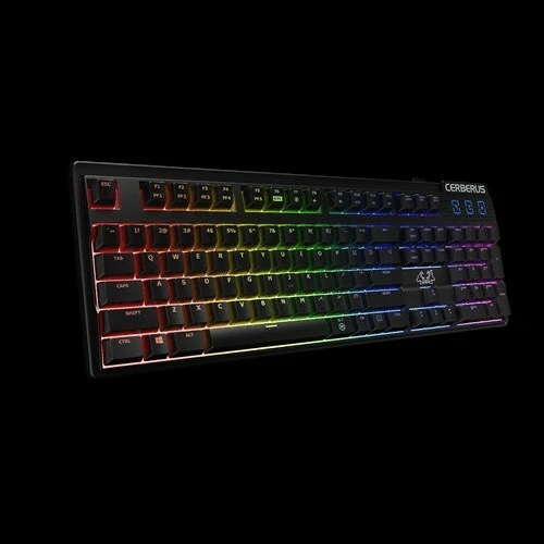 Игровая проводная клавиатура Asus Cerberus Mech RGB/BRN - фото 3