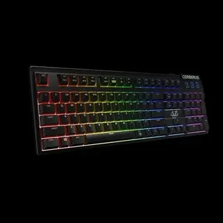 Игровая проводная клавиатура Asus Cerberus Mech RGB/BRN