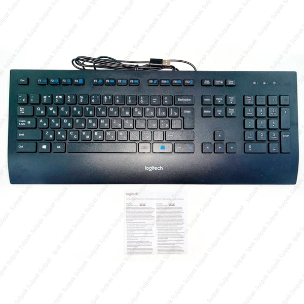 Клавиатура проводная Logitech K280E (920-005215) - фото 9
