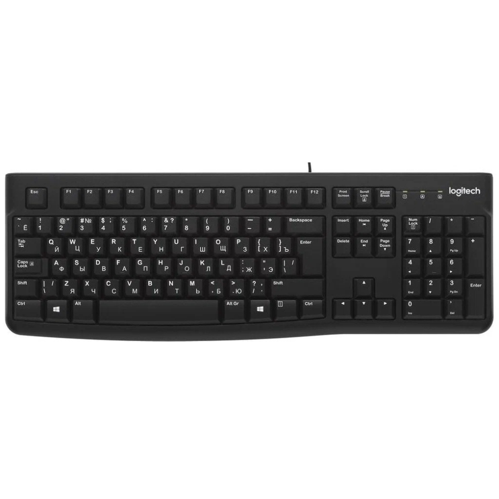 Logitech сымды пернетақтасы K120 (920-002522) Logitech сымды пернетақтасы K120 (920-002522)