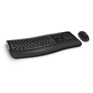 Клавиатура + мышь Microsoft Wireless Comfort Desktop 5050 AES PP4-00017
