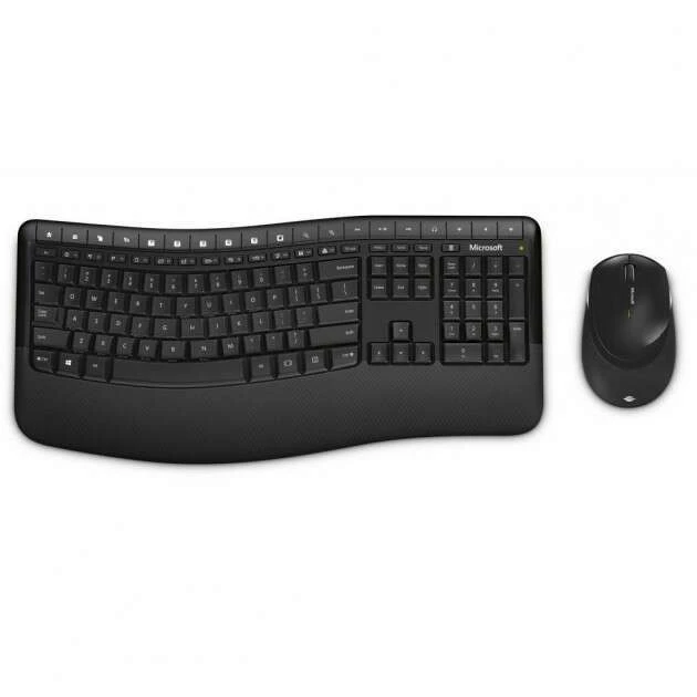 Клавиатура + мышь Microsoft Wireless Comfort Desktop 5050 AES PP4-00017