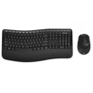 Клавиатура + мышь Microsoft Wireless Comfort Desktop 5050 AES PP4-00017