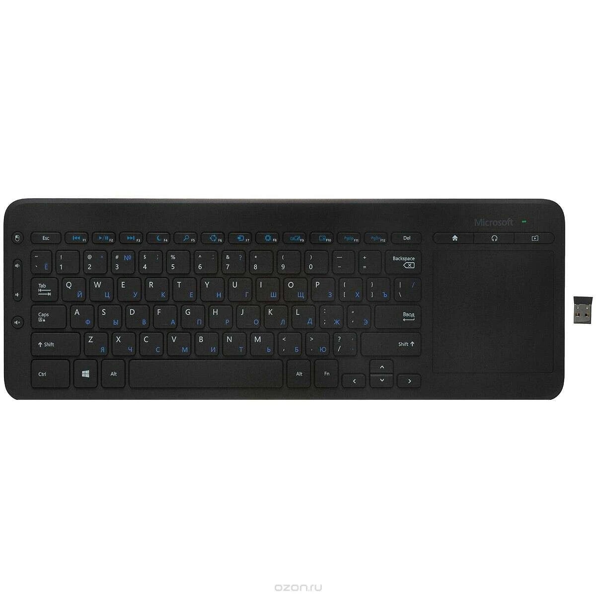 Клавиатура Microsoft All-in-One Media Keyboard N9Z-00018