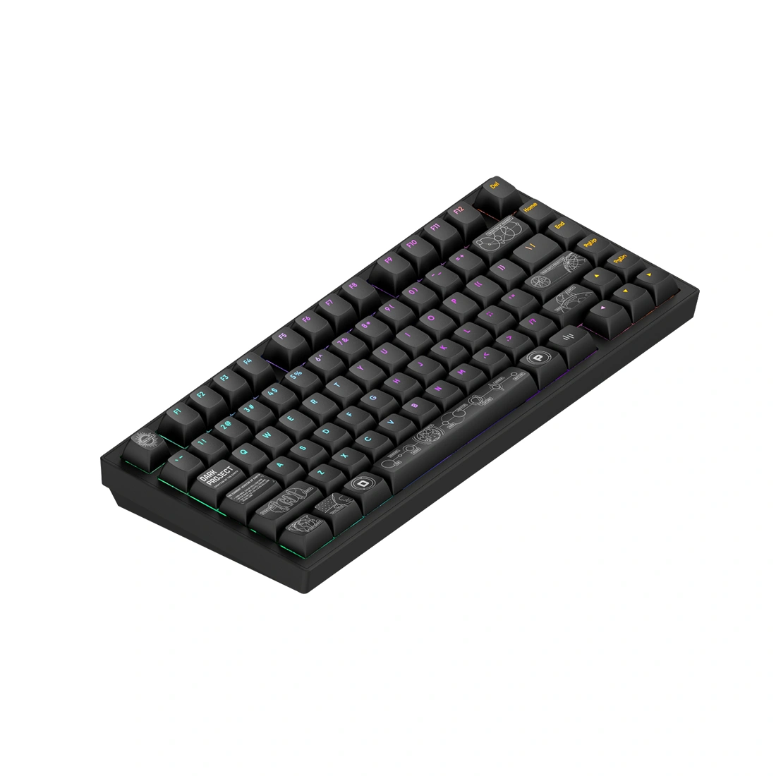 Клавиатура Dark Project ALU81A Terra Nova Black  - фото 3