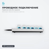 Ойын пернетақтасы Logitech G PRO X TKL RAPID White (920-013242) - фото 5