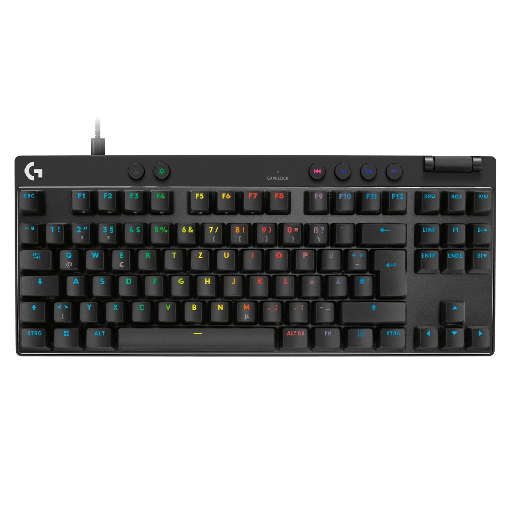Logitech ойын пернетақтасы PRO X TKL RAPID Black (920-013233)