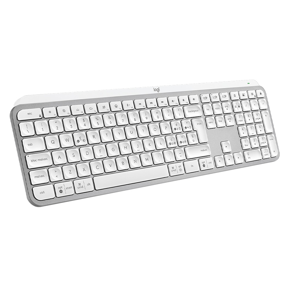 Logitech сымсыз пернетақтасы MX Keys S Pale Grey (920-011588) - фото 3