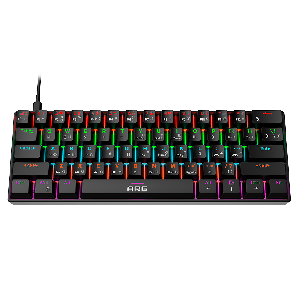 Клавиатура игровая проводная ARG KG3 - фото 3