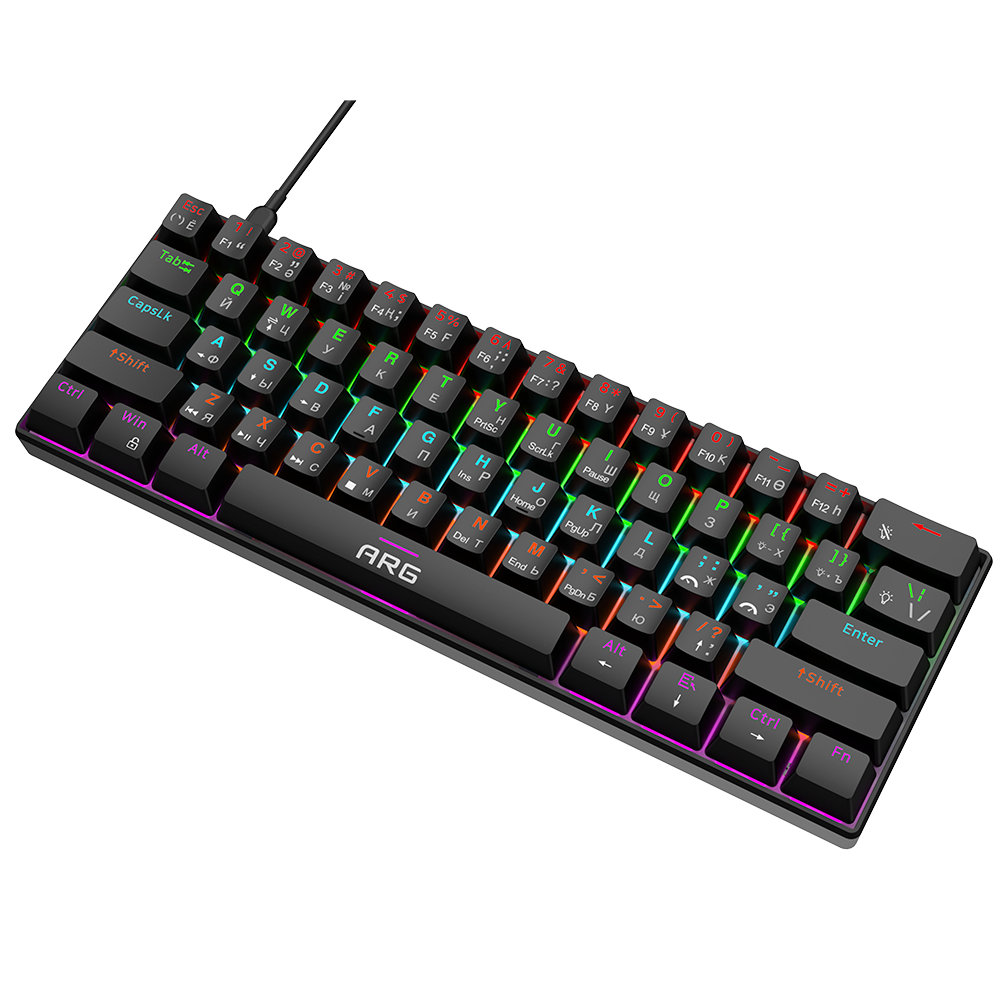 Клавиатура игровая проводная ARG KG3 - фото 5