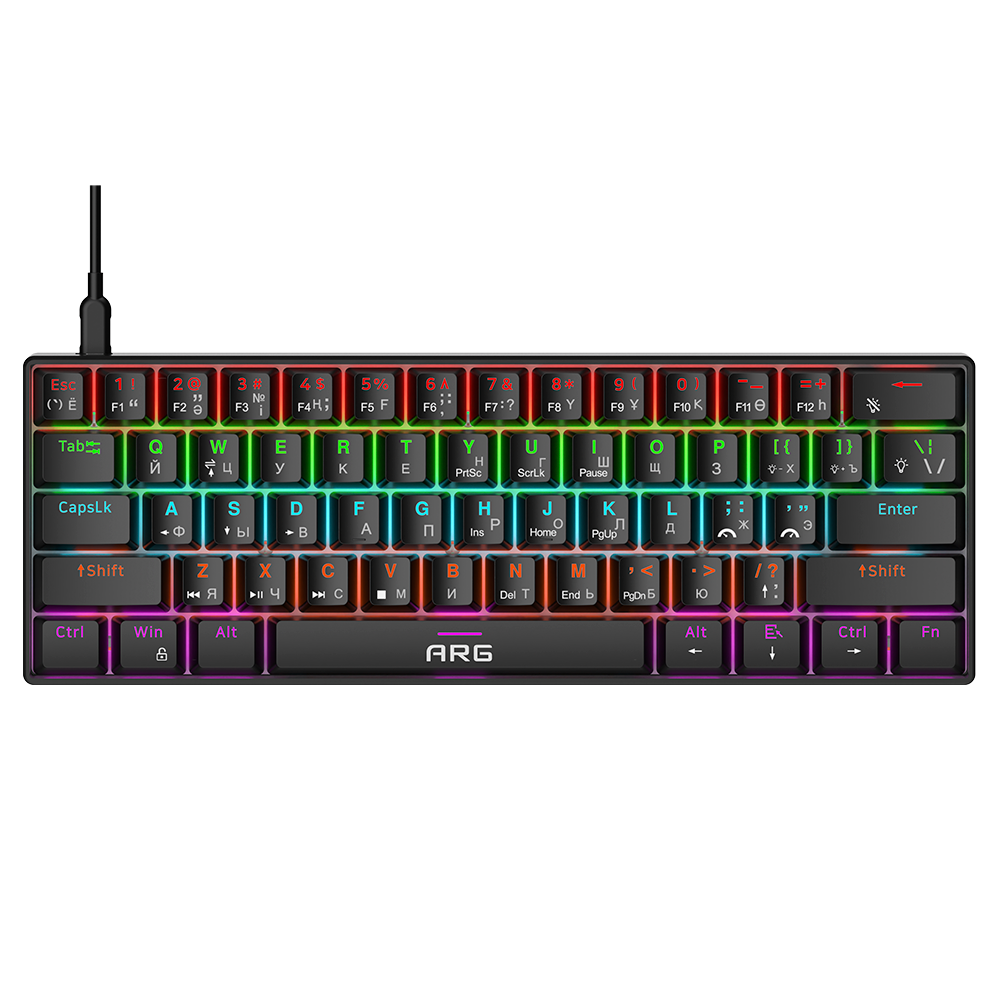 Клавиатура игровая проводная ARG KG3