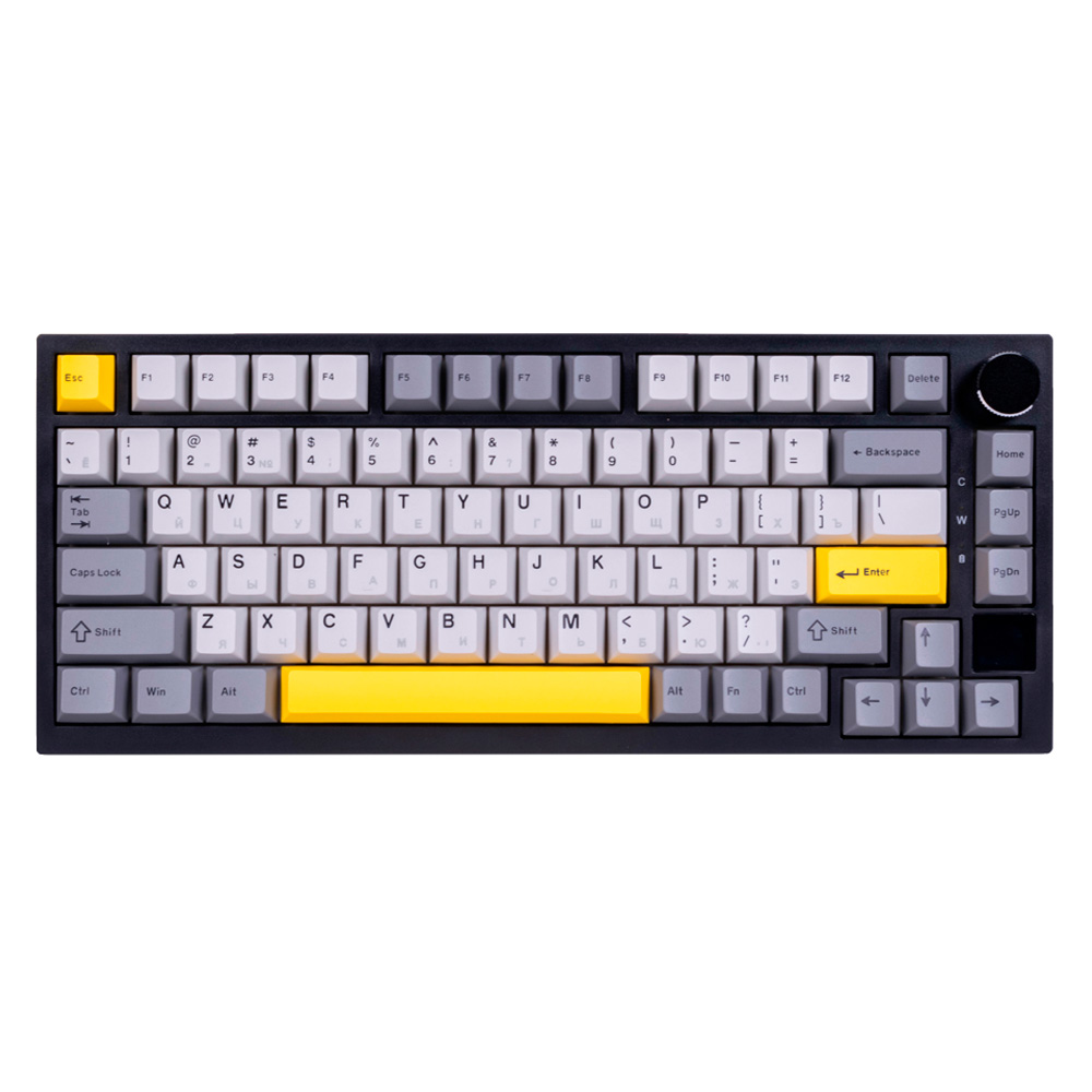 Ойын пернетақтасы Ajazz AK820 PRO Gift Switch Black