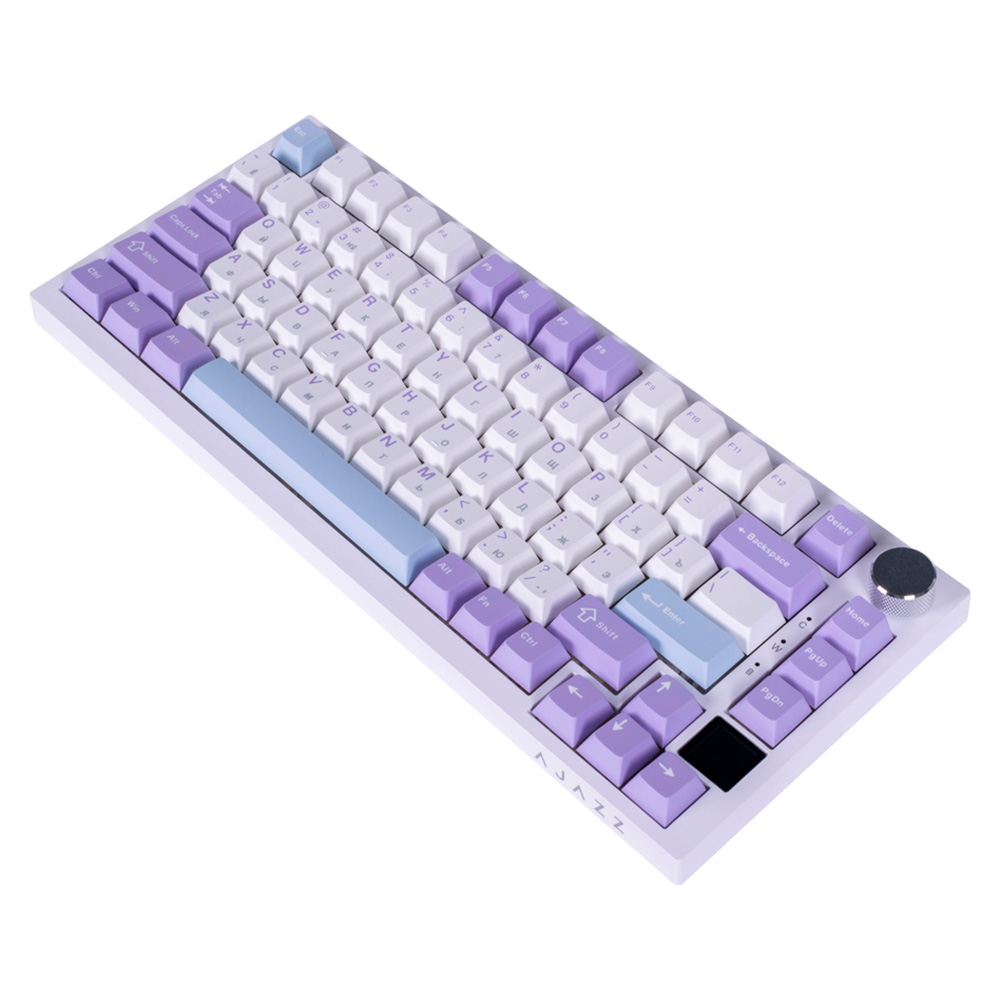 Ajazz пернетақтасы AK820 PRO Gift Switch White - фото 3