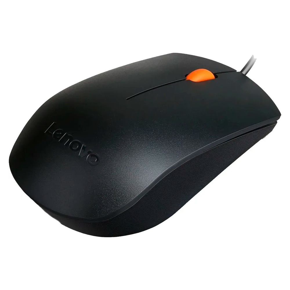 Комплект (клавиатура и мышь) Lenovo 300 USB Combo Keyboard & Mouse - Russian/Cyrillic (441), Черный, GX30M39635 - фото 4