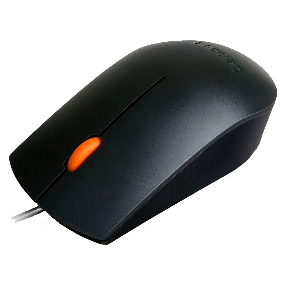 Комплект (клавиатура и мышь) Lenovo 300 USB Combo Keyboard & Mouse - Russian/Cyrillic (441), Черный, GX30M39635 - фото 5