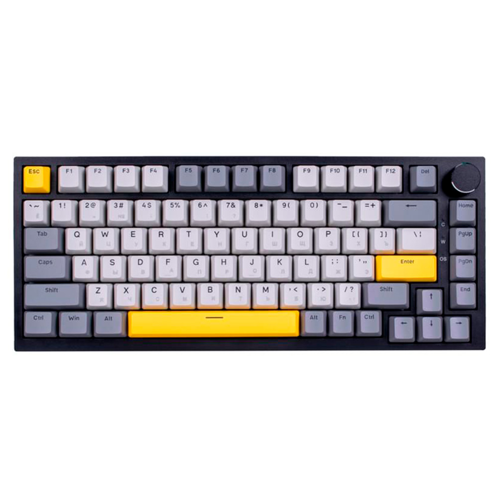 Клавиатура Ajazz AK820 Moon Switch White