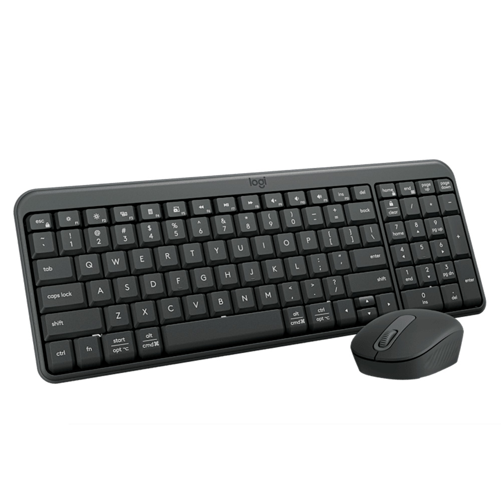 Logitech сымсыз пернетақта + тінтуір жинағы MK250 (920-013853) - фото 2