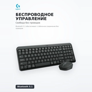 Комплект беспроводной Клавиатура + Мышь Logitech MK250 (920-013853) - фото 3