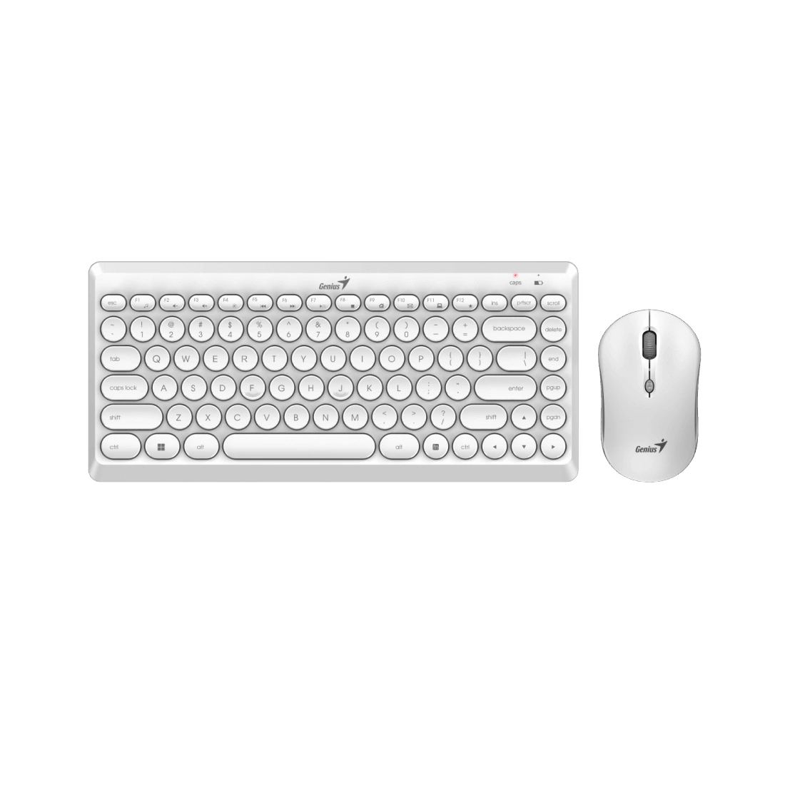Комплект Клавиатура + Мышь Genius Luxemate Q8000 White Luxemate Q8000 White - фото 3