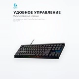 Logitech сымды пернетақтасы G515 RAPID TKL BLACK 920-013861 - фото 3