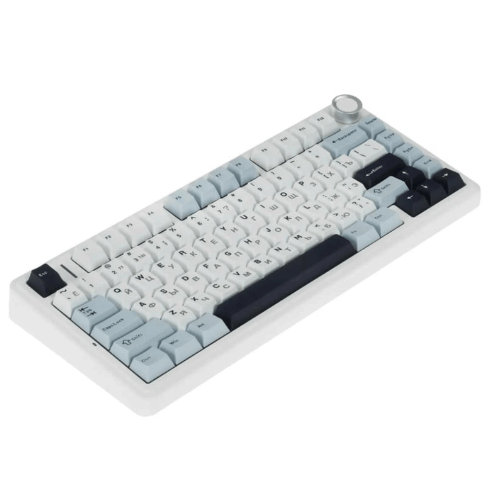 Ойын пернетақтасы AULA MF75 White - фото 3
