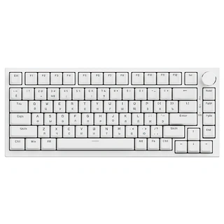 Игровая клавиатура Ajazz White AK820 Blue Axis