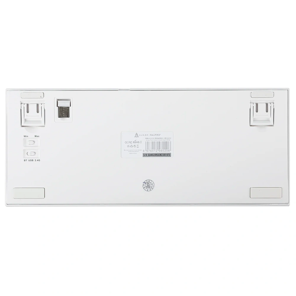 Игровая клавиатура Ajazz Purple-White AK820PRO Flying fish RGB - фото 3