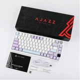 Игровая клавиатура Ajazz Purple-White AK820PRO Flying fish RGB - фото 6