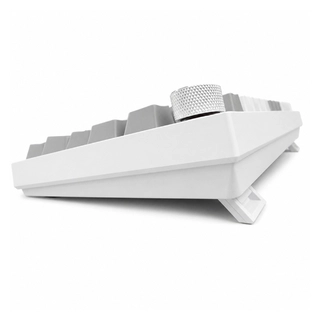 Игровая клавиатура Ajazz Grey-White AK820 red axis - фото 4